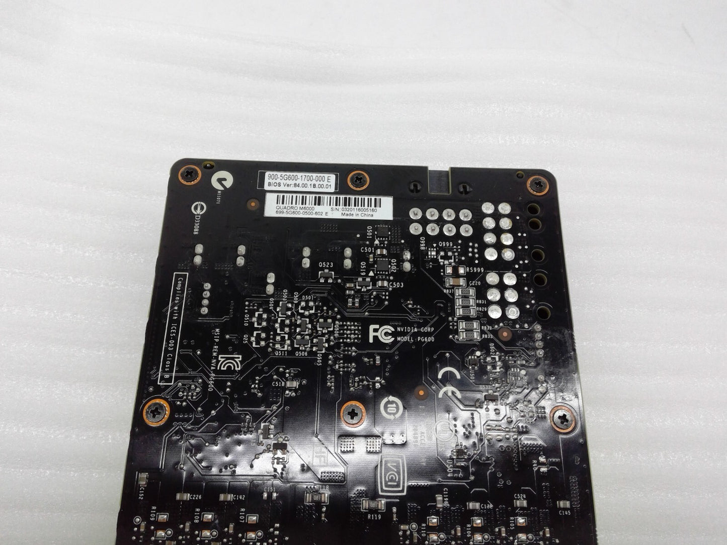 PNY/Nvidia Quadro M6000 12GB GDDR5 699-5G600-0500-602 Graphics Card GPU