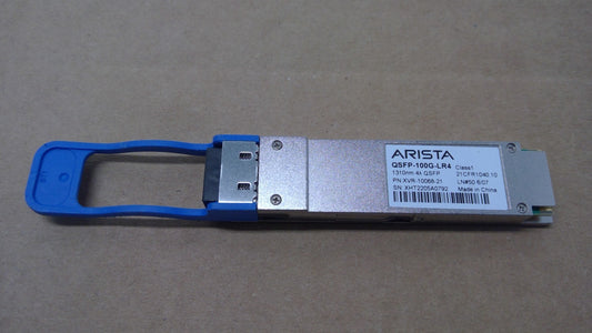 ARISTA QSFP-100G-LR4 1310nm 10km QSFP28 Transceiver 100GBASE-LR4 XVR-10068-21