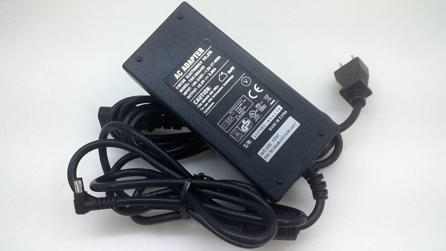 Genuine CINCON TRG100A480 100-240V AC to 48V DC 2.08A AC Adapter Power Supply