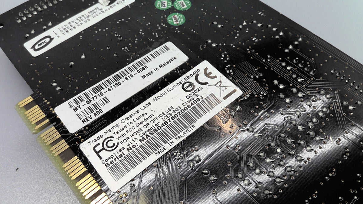 Creative Sound Blaster X-Fi XtremeMusic SB0460 PCI 7.1 Sound Card