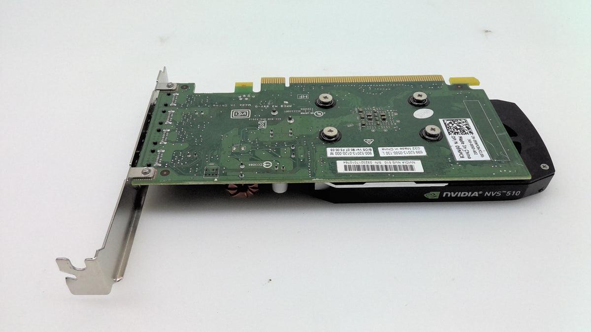 DELL 9NPC8 NVIDIA NVS 510 2GB GDDR3 4xMiniDP HIGH-PROFILE GRAPHICS CARD
