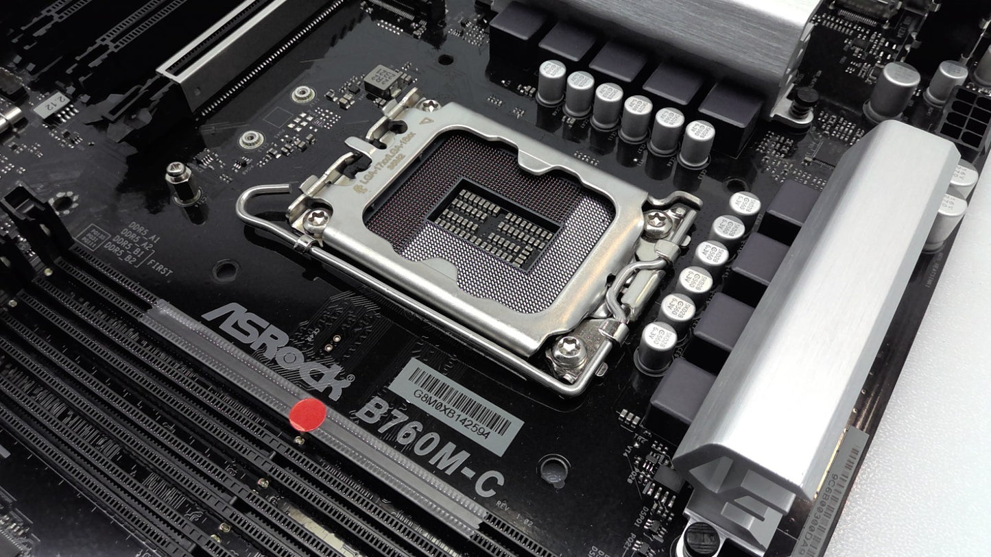 ASRock B760M-C Intel Socket LGA1700 DDR5 Micro ATX WI-FI Motherboard *READ*
