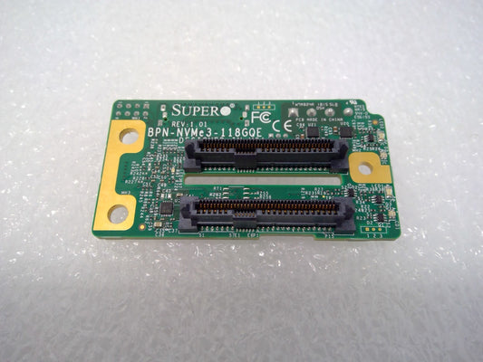 Supermicro BPN-NVME3-118GQE 2x 2.5-inch NVMe SSDs Backplane