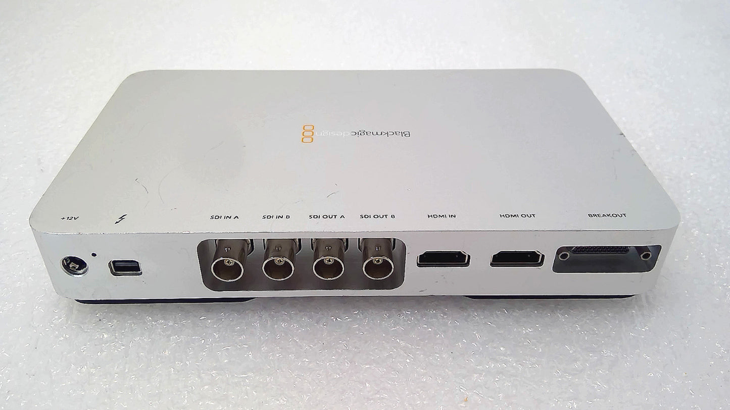 Blackmagic Design Ultrastudio 3D Thunderbolt Capture Box 3G-SDI HDMI 1080p