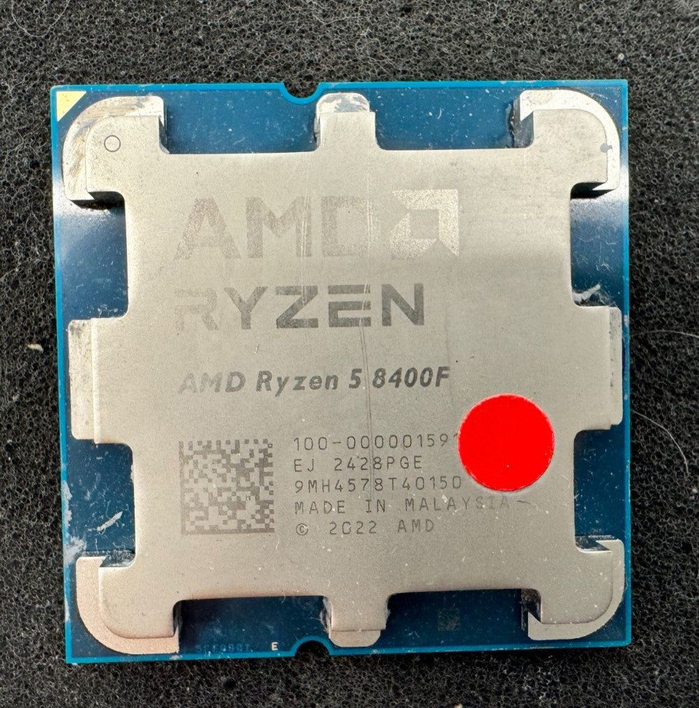 For Parts AMD Ryzen 5 8400F Desktop Processor 4.2GHz,6-Core,12-Thread Socket AM5
