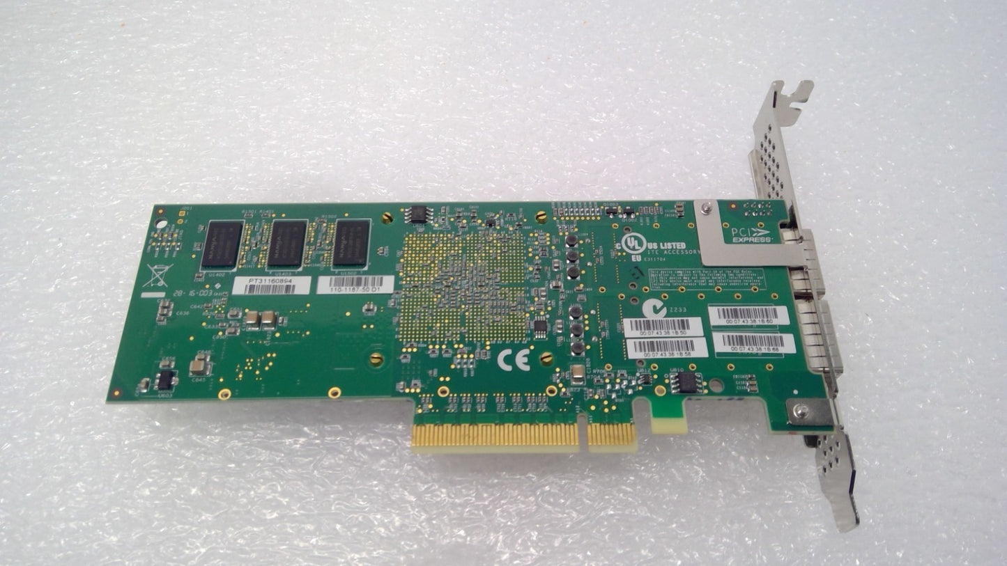 Chelsio 110-1187-50 CR Dual Port 40GbE QSFPHBA Unified Adapter FAB:100-1164-01