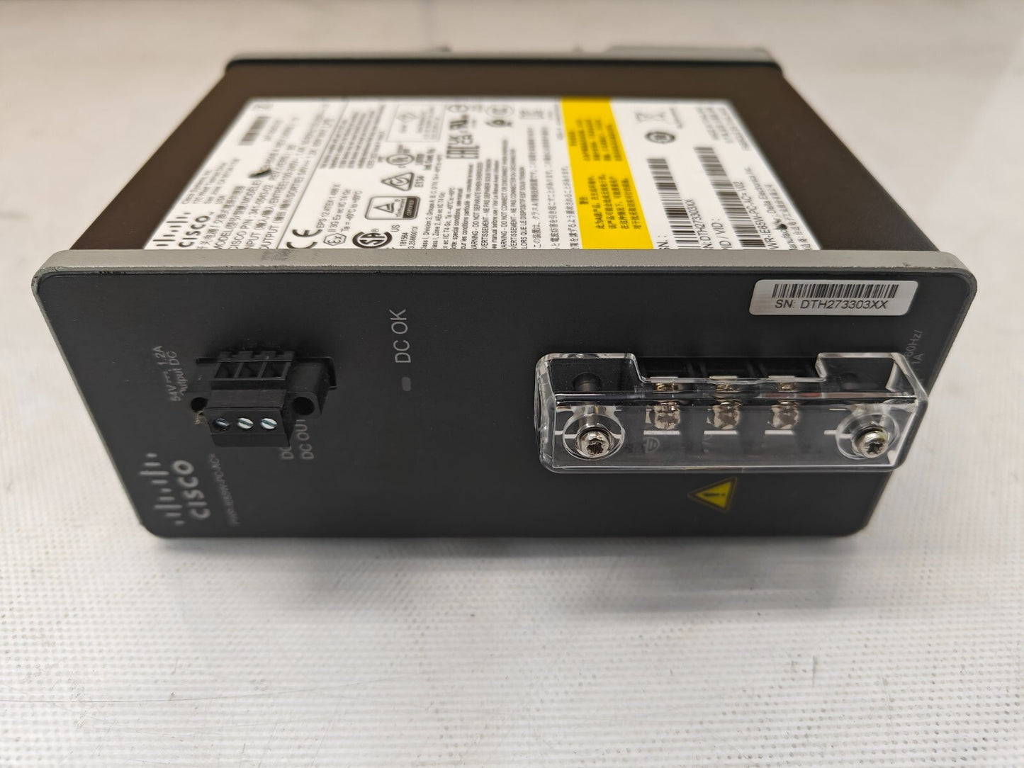 Cisco TPSN-65AB A Power Module for POE Solution Power Adapter PWR-IE65W-PC-AC
