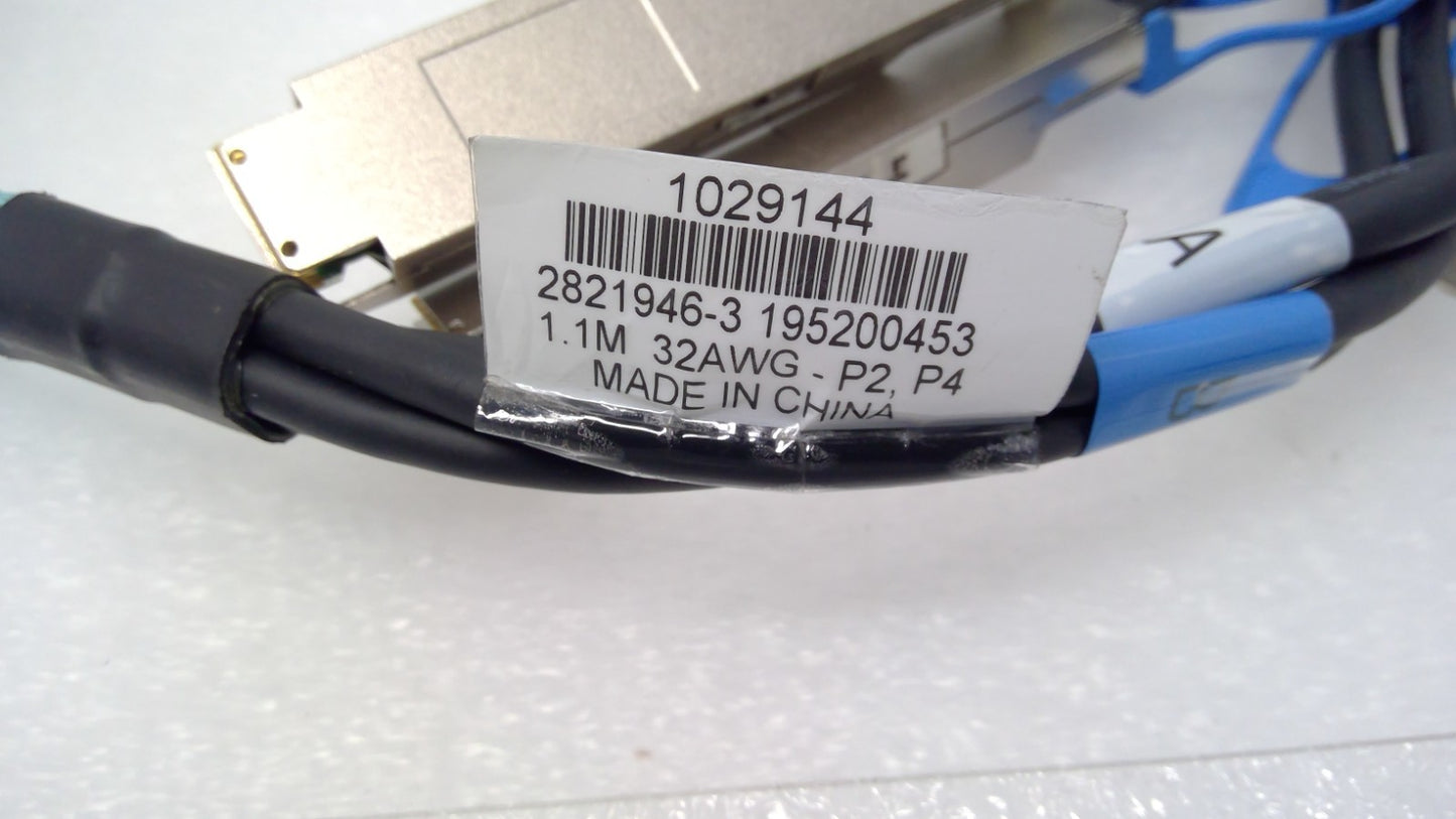 TE Connectivity 2821946-3 2X800G 2OSFP to 2x800G 2OSFP DAC Cable 1.1m 32AWG