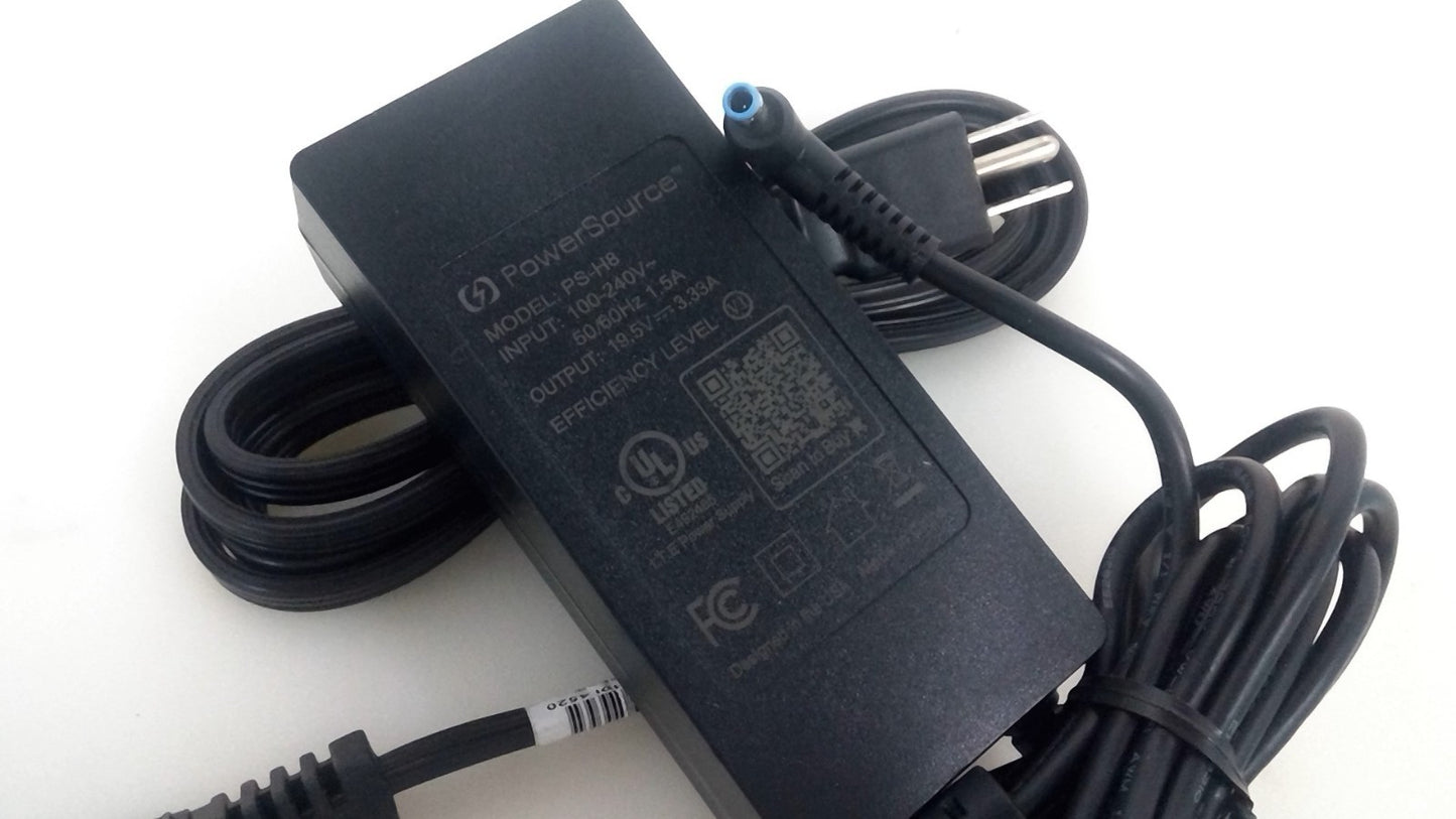 Power Source PS-H8 19.5V 3.33A 65W AC/DC Adapter Tip 4.5*3.0mm W/Cord