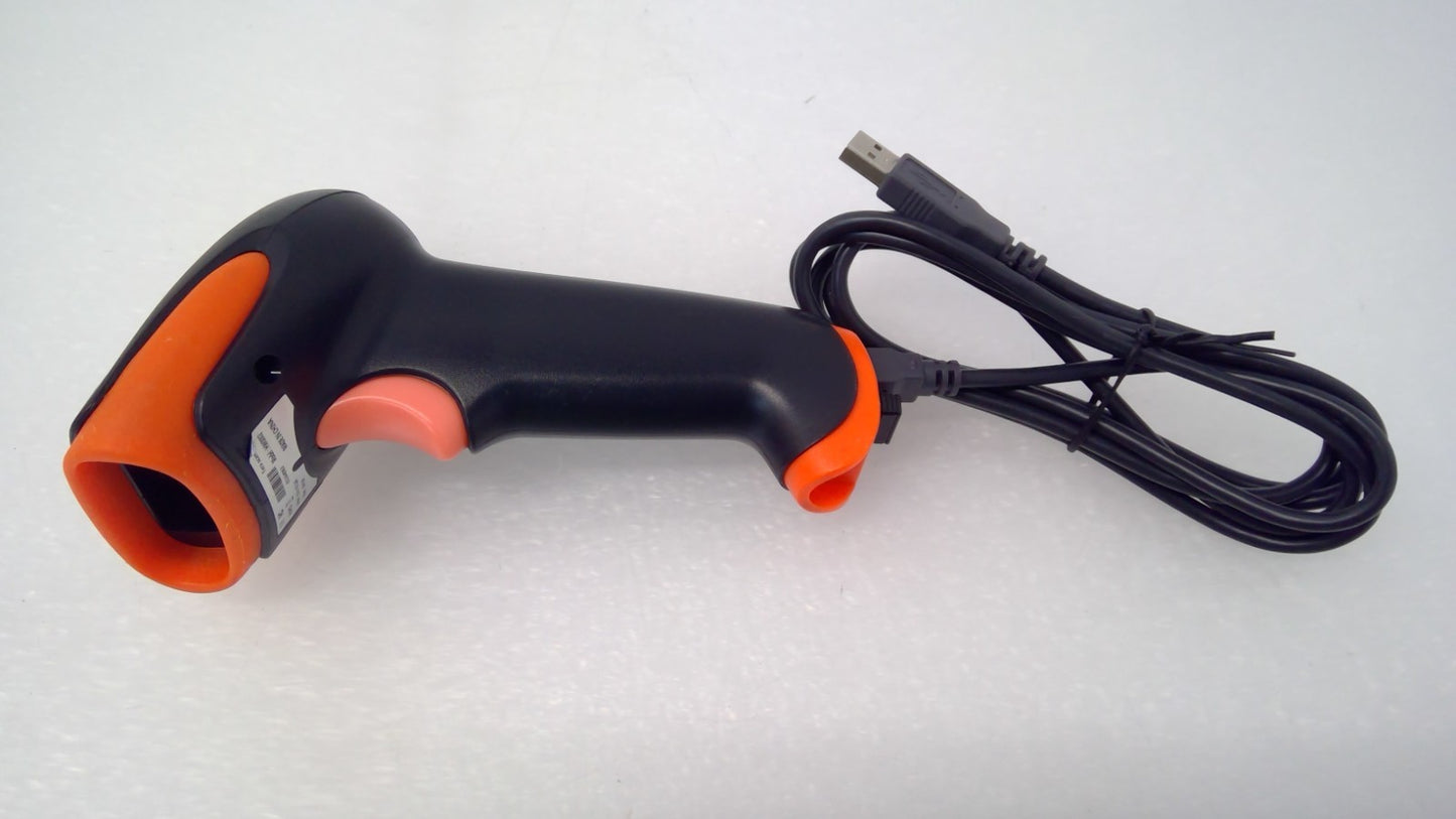 TERA HW0002 2D Wireless Barcode Scanner Orange W/ Cable And USB Receiver