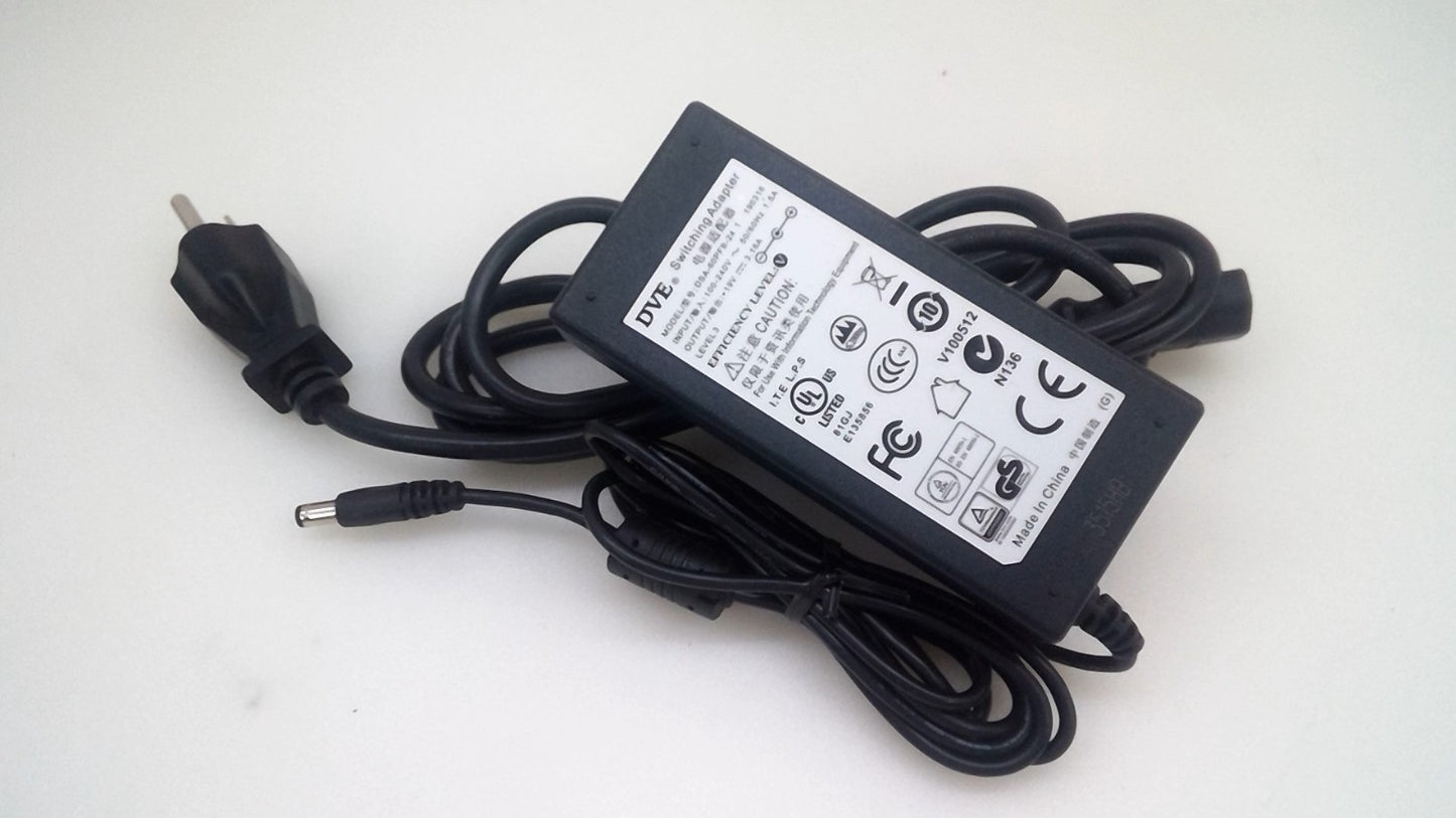 Genuine DVE Switching AC/DC Power Adapter 19V 3.16A DSA-60PFB-24 1 /190316