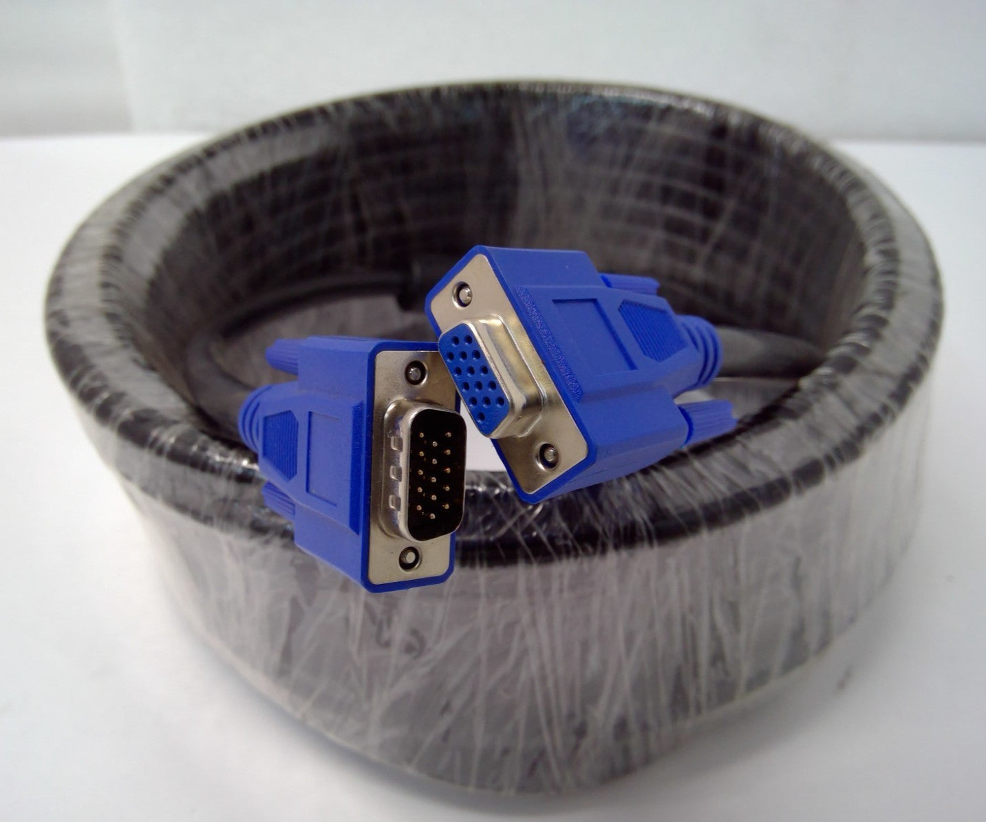 NEW VGA Cable Male To Female 15 Pin PC Monitor TV LCD Plasma Hd Svga Lead 50ft