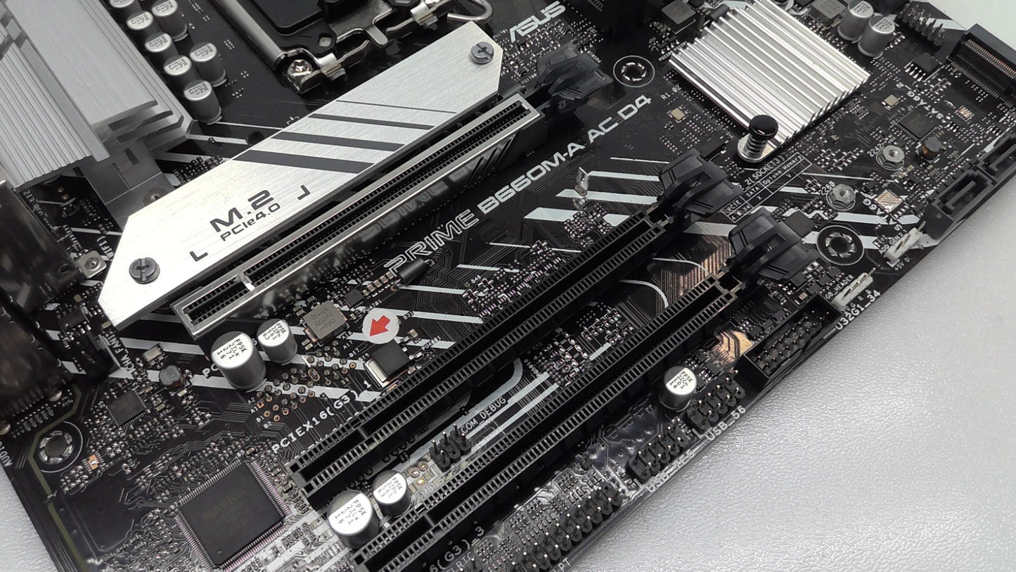 Asus Prime B660M-A AC D4 Motherboard Intel LGA 1700 micro ATX  DDR4*Read*