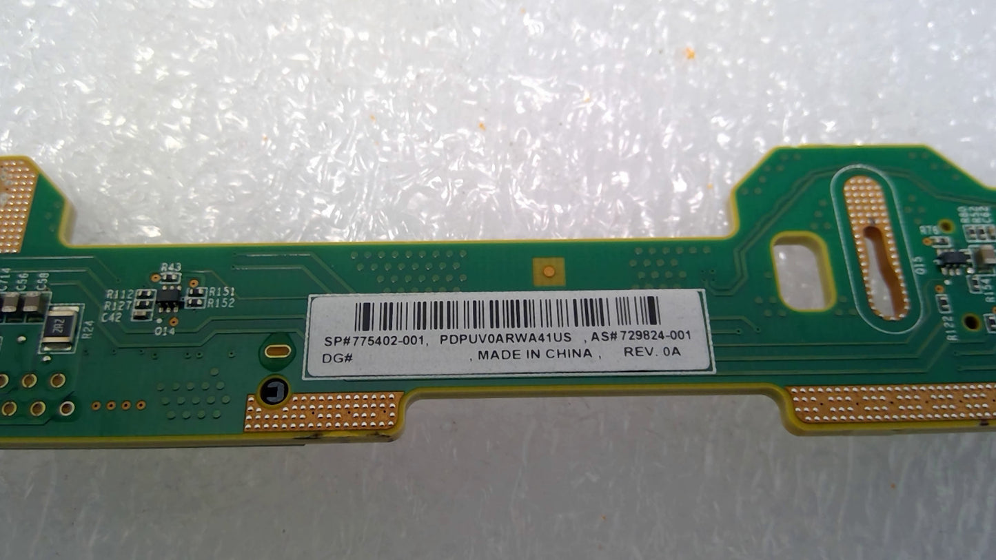HP DL380 G9 3.5" BACKPLANE BOARD // 775402-001 // 729824-001 // FREE SHIPPING