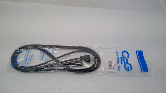 C2G 10ft(3.04m) 18 AWG Universal Power Cord, NEMA 5-15P to IEC320C13 #03134