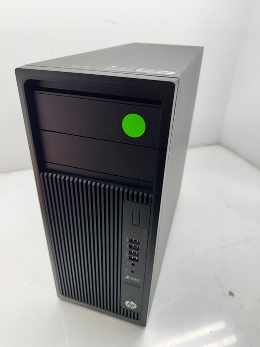 HP Z240 Workstation Tower Intel i7-6700@3.4GHz 16G 240GB Windows 11