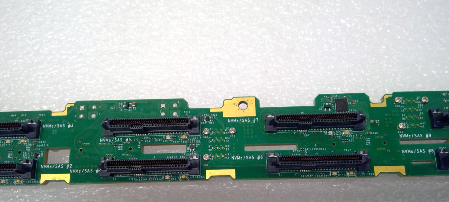 Supermicro BPN-SAS3-119A-N12 12x 2.5" 12Gbps SAS3/SATA3/NVMe 1U hybrid backplane