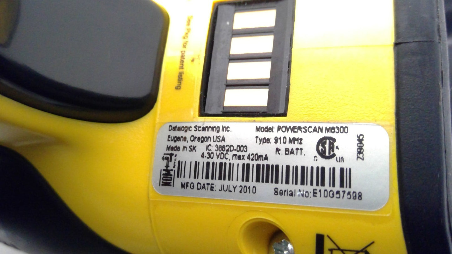 DATALOGIC  PowerScan M6300 Wireless Industrial Barcode Scanner W/ Battery Pack