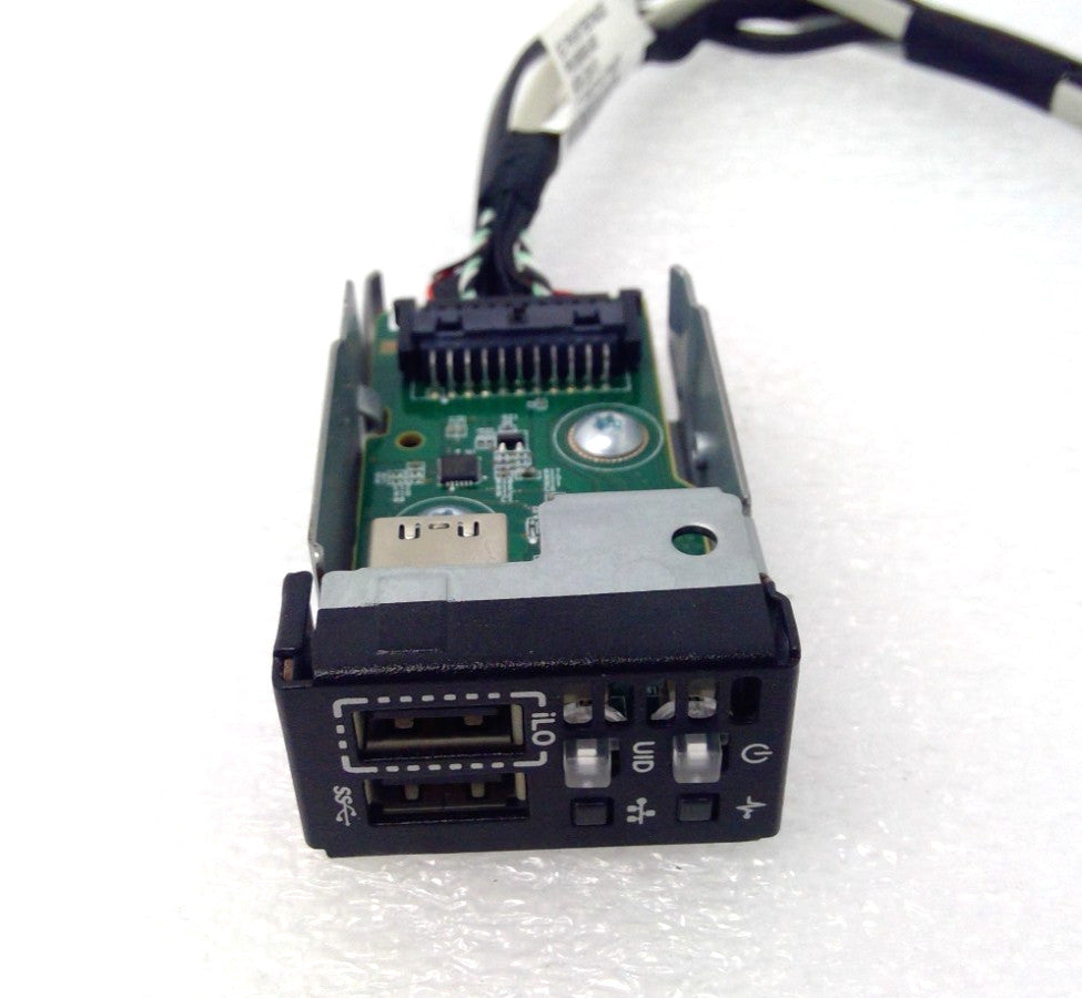 HPE 869431-001 DL360 Gen10 Front Power UID Insight Display w/ Cable 869655-001