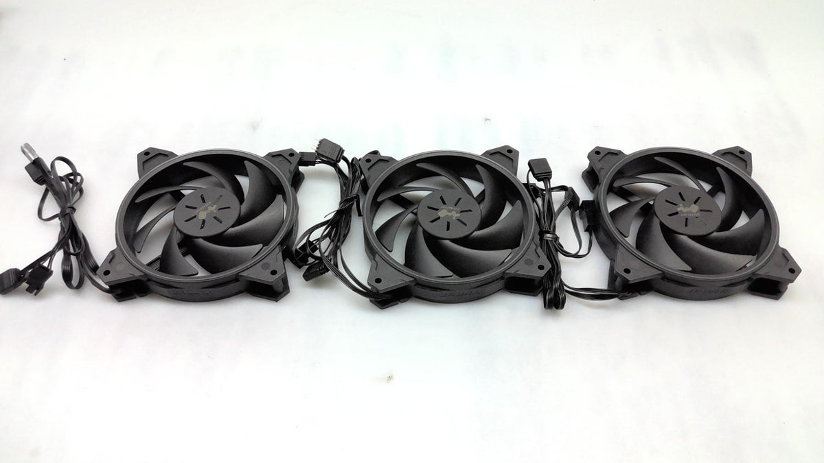 INWIN Sirius Loop ASL120 RGB 120mm Computer Case Fan - (3x Fans)