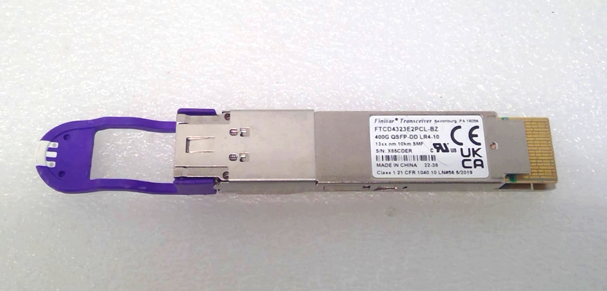 FINISAR FTCD4323E2PCL-BZ 400G QSFP-DD LR4-10 10KM Optical Transceiver Module