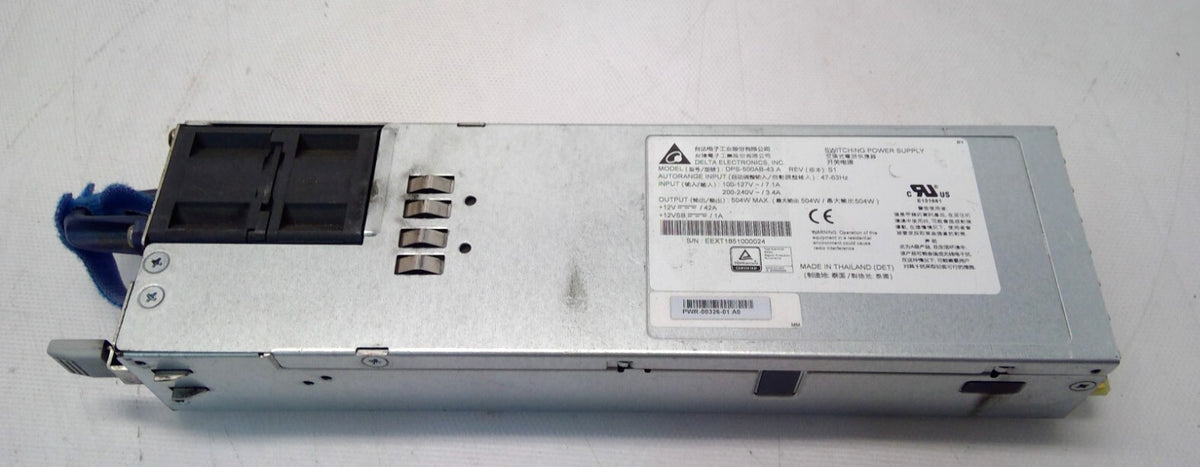 *Read* ARISTA PWR-511-AC-BLUE DPS-500AB-43 A R2F PSU For 7050X3 series switch