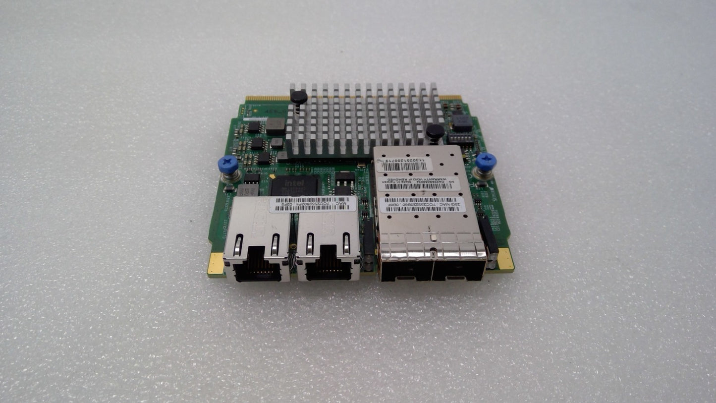 Supermicro AOC-MH25G-B2S2GM SIOM 25Gbps SFP28 BCM57414 10G 1G RJ45 Hybrid NIC