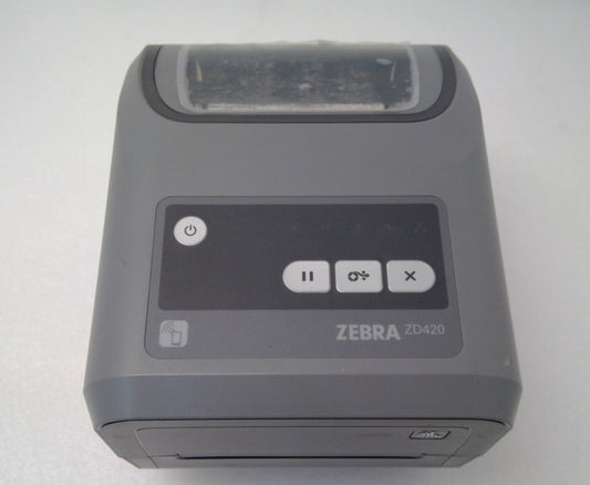 Zebra ZD420 Thermal Transfer Direct Label Printer ZD42042-C01M00EZ -NO AC