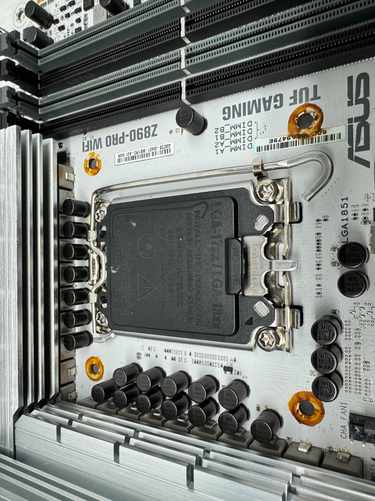 ASUS TUF GAMING Z890-PRO WIFI LGA 1851 ATX Motherboard