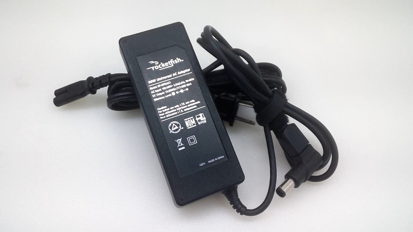 RocketFish 90W Universal AC Adapter RF-BPRAC3 15-20V/5A