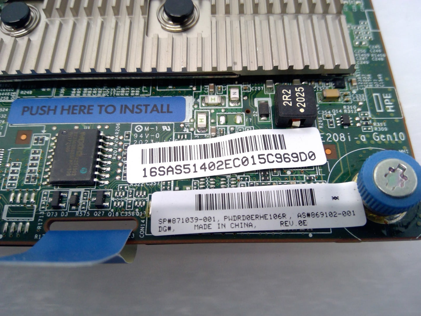 HP 871039-001 E208I-A SR GEN10 LH CONTROLLER 869079-B21 869102-001