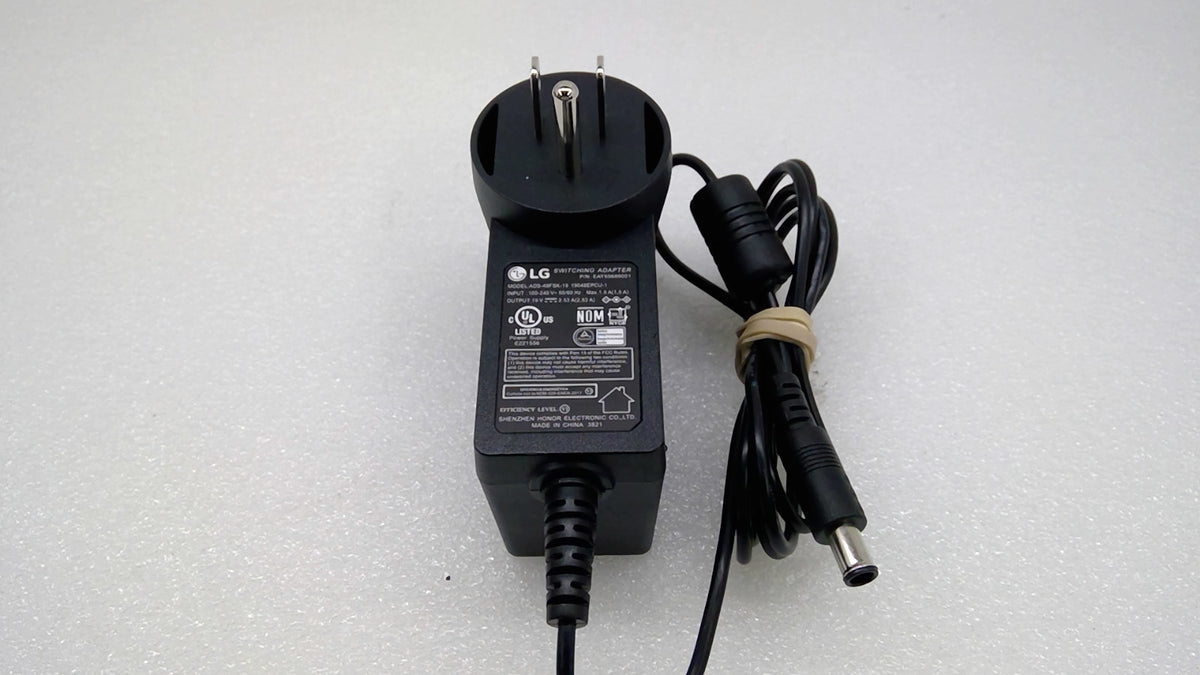 Genuine LG ADS-48FSK-19 19048EPCU-1 19V 2.53A 48W Monitor Adapter Black