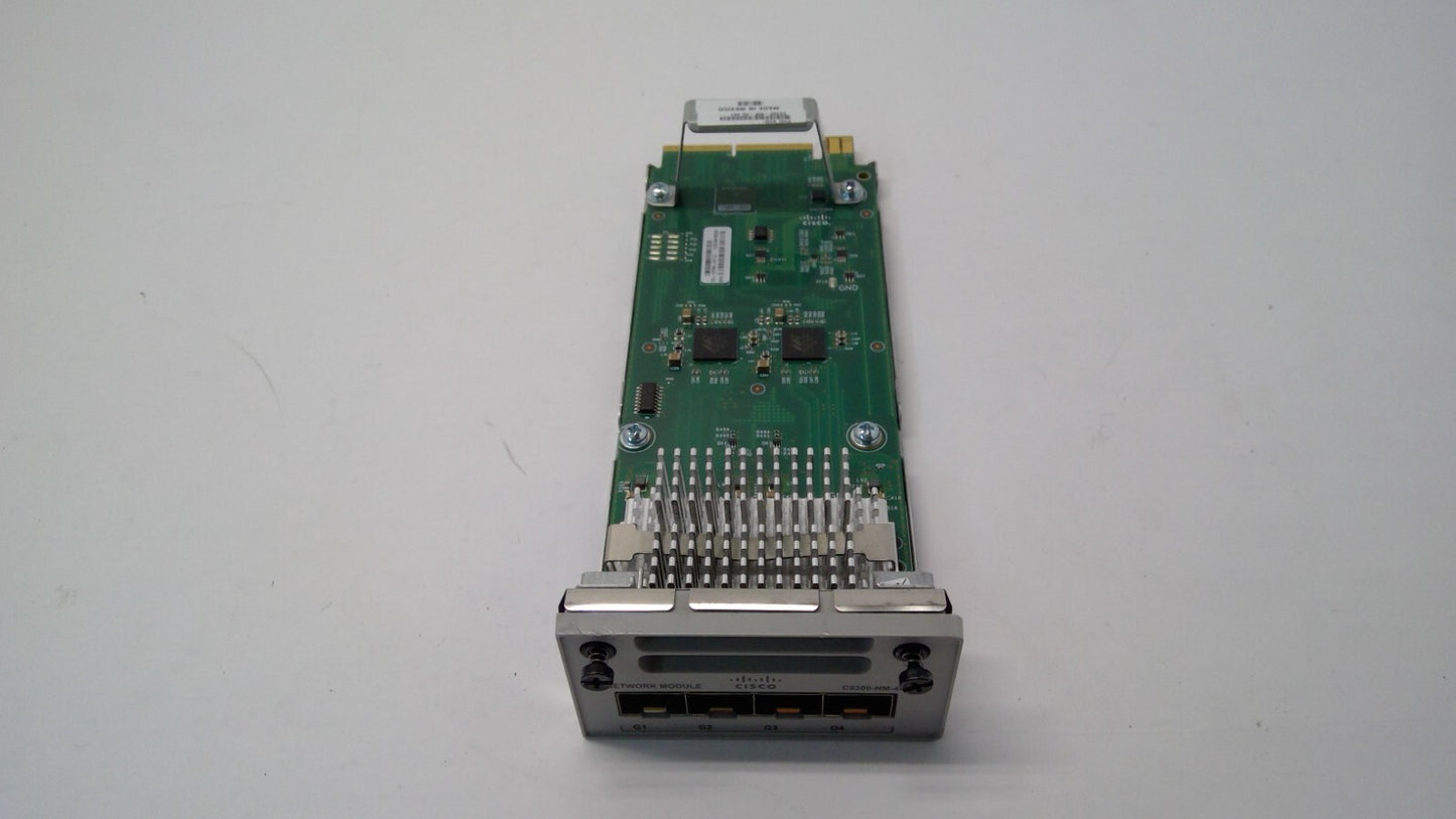 Cisco C9300-NM-4G 4-Port 1Gb SFP+ Network Module for Catalyst