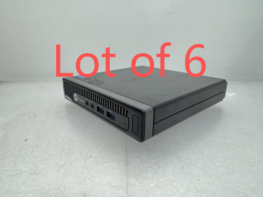 Lot of 6 HP ProDesk 600 G1 Mini intel i5-4590T@2.0GHz 8G DDR3 *Barebone*