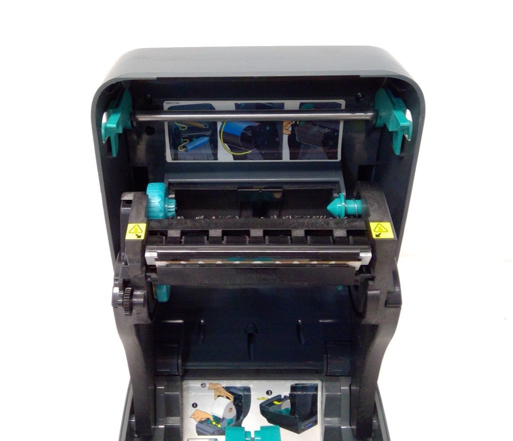 Zebra GX430t Thermal Label Printer with Auto Cutter GX43-102412-000 *READ*