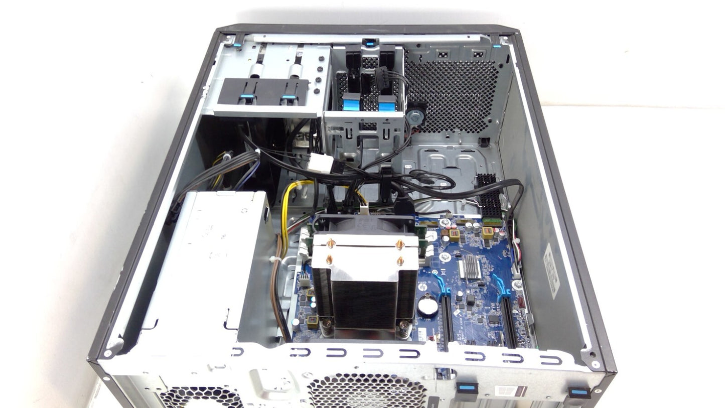 HP Z2 G4 WorkStation Desktop Xeon E-2144G 16GB RAM 256GB SSD WIFI B20 No Lid