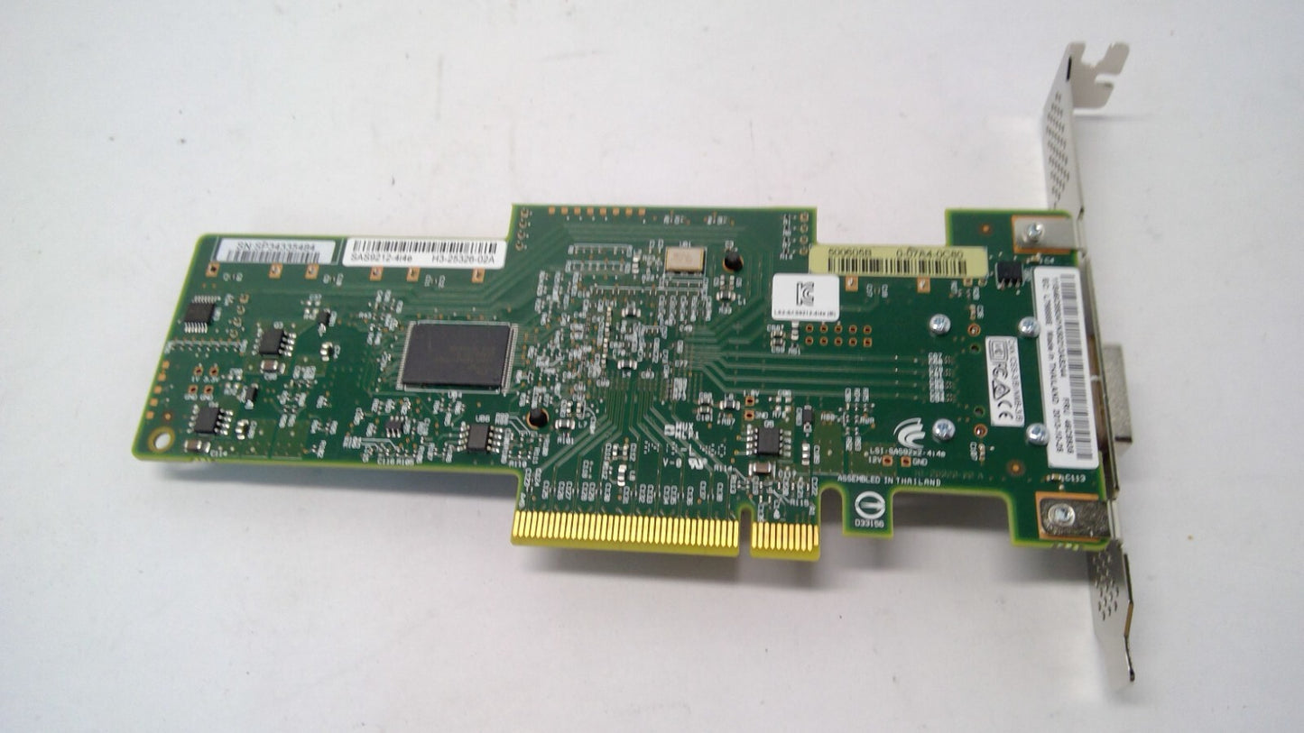 46C8935 IBM SAS9212-4i4e Quad-Port PCI-e SAS/SATA 6Gbps HBA 46C8934 High Profile