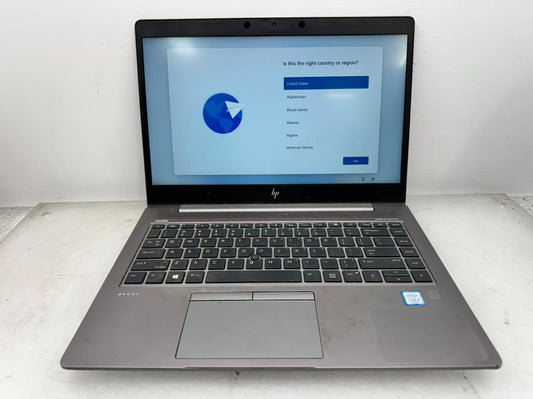 HP ZBook 14u G6 14"i7-8665U@1.9GHz 16G 256G SSD AMD WX3200 Win 11 *READ**