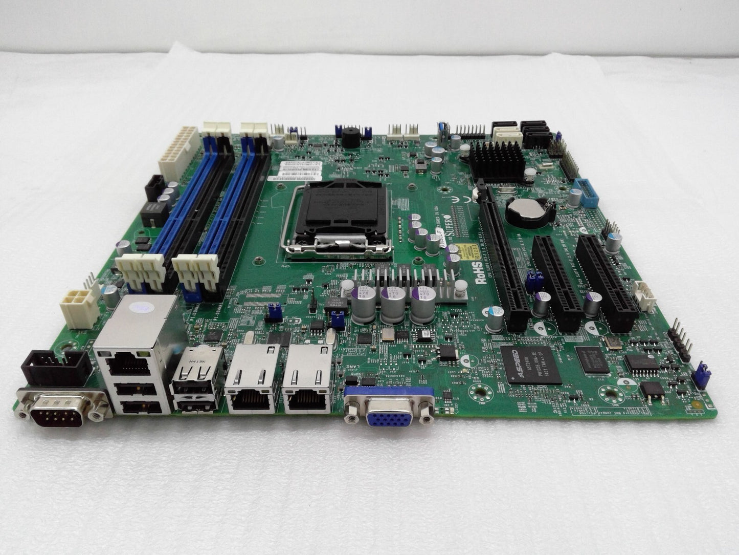 Supermicro X10SLL-F Server motherboard LGA 1150 Intel C222 DDR3 Micro ATX