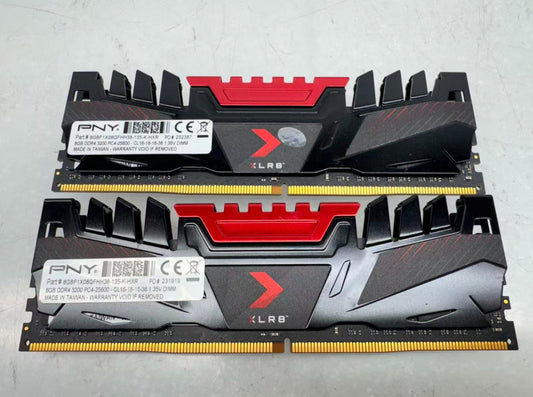 PNY XLR8 16GB ( 8GB x2 ) DDR4 Dram 3200MHz PC4-25600 Desktop memory