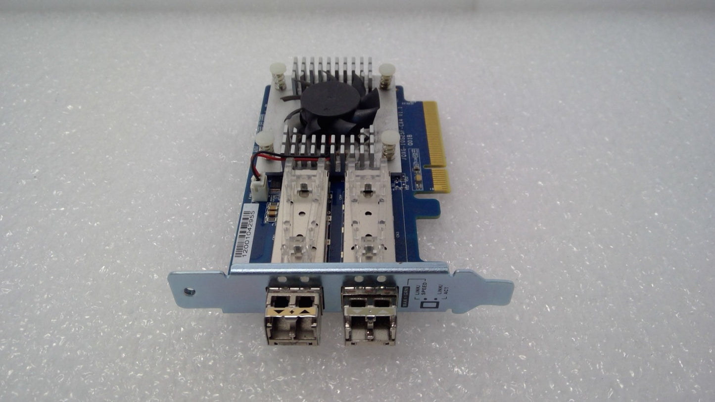 QNAP QXG-10G2SF-CX4 Dual-Port SFP+ 10GbE PCIe x8 Network Card