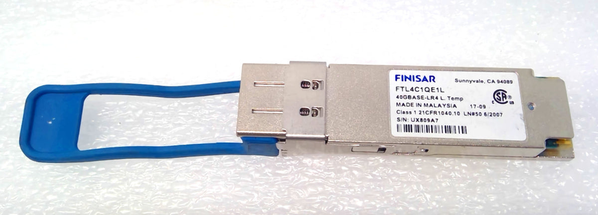 Genuine Finisar FTL4C1QE1L 40GBASE-LR4 QSFP+ 10km SMF Transceiver Module