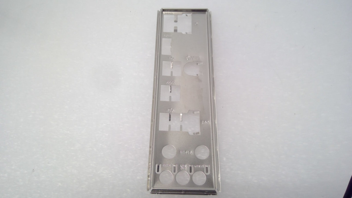 Lot of 10 AUSU PRIME B760M-A WIFI IO SHIELD Montherboard Backplate Blende