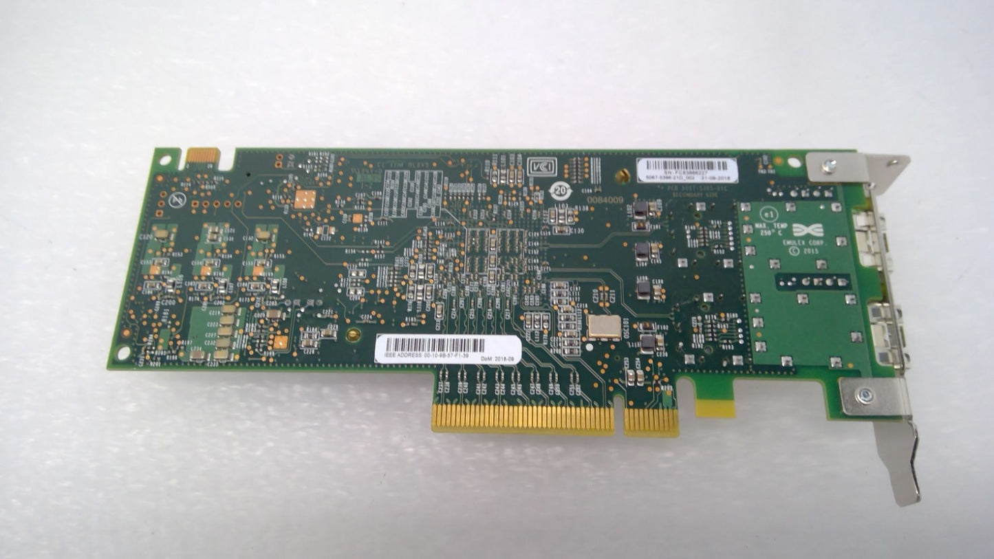 Dell 0VGJ12 Emulex LPE31002 16GB Dual Port Fiber Chanel FC Host Bus Adapter