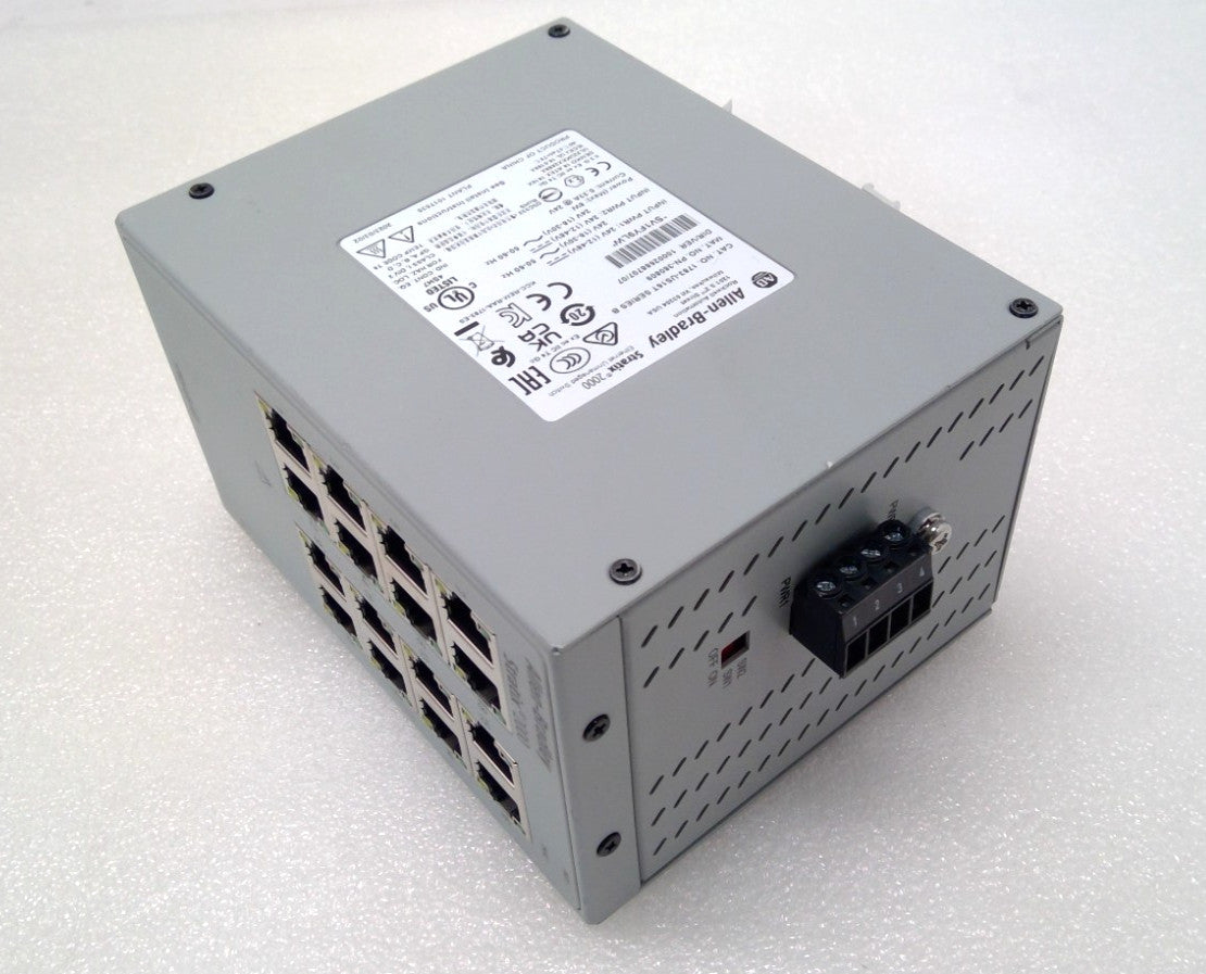 Allen-Bradley 1783-US16T SERIES B Stratix 2000 16 Port Unmanaged Ethernet Switch