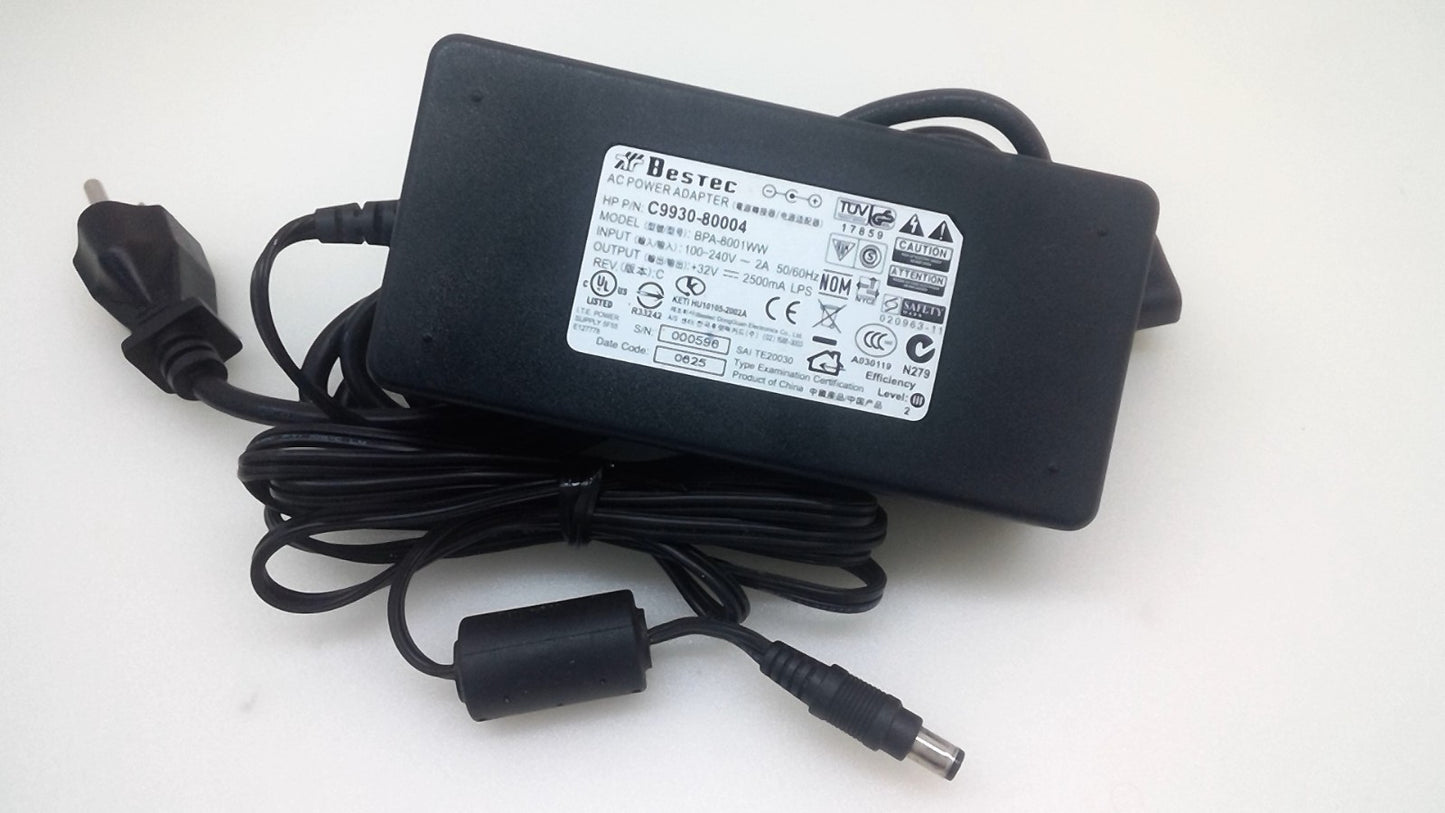 Genuine Bestec AC Adapter BPA-8001WW 32V for HP Scanjet 8200 8250 8290 Scanners