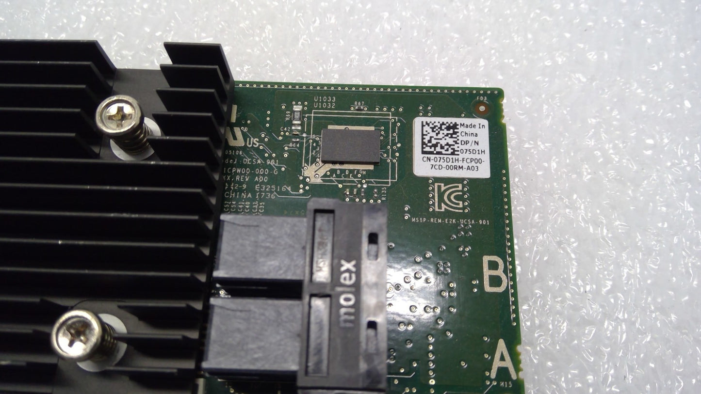 Dell 75D1H PowerEdge PERC H330 12Gb SAS Raid Controller Card  075D1H