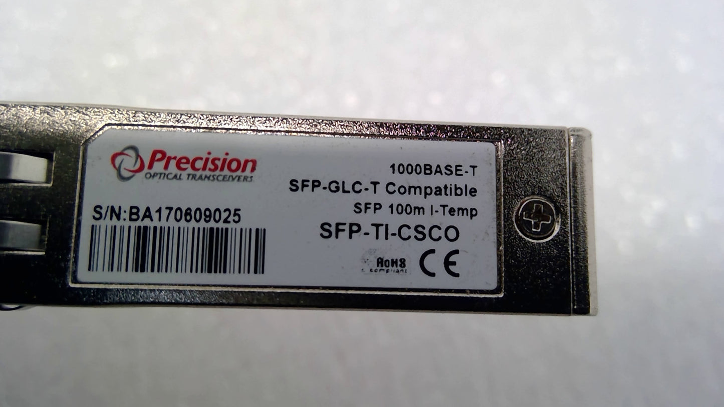 Precision SFP-TI-CISCO GLC-T 1G SFP Transceiver 1000BASE-T SFP to RJ45