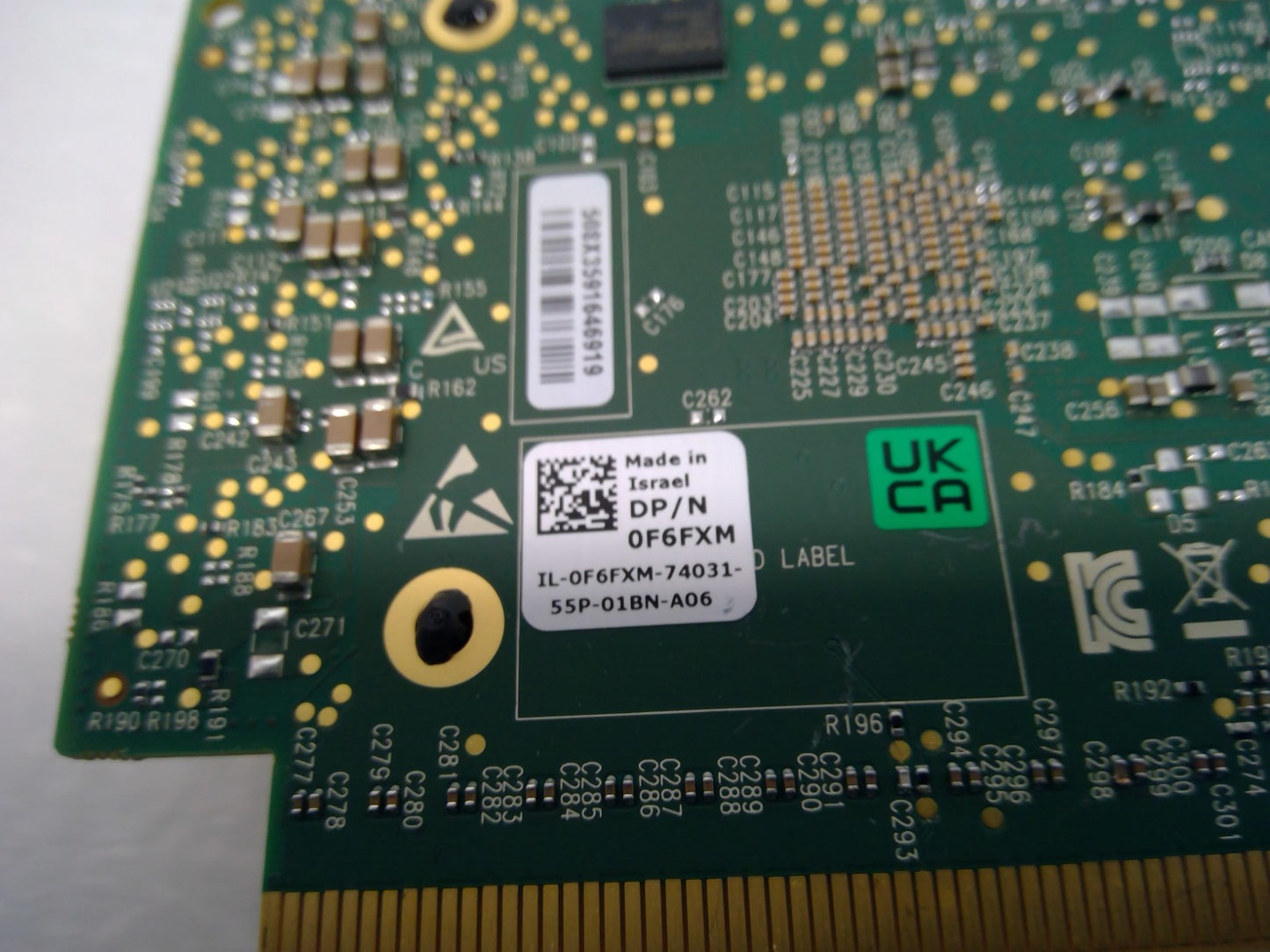 DELL F6FXM CX623106A ConnectX-6  EN 100Gigabit Ethernet Card 0F6FXM