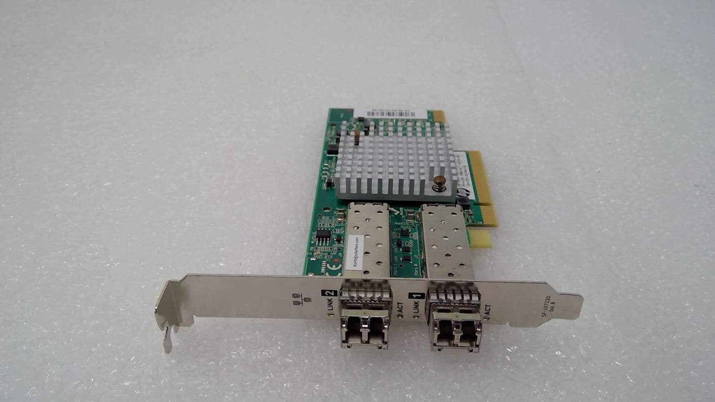 HPE 724044-001 Ethernet 10Gb 2-port 570SFP+ Solarflare SFN6122F NIC W/2SFP+